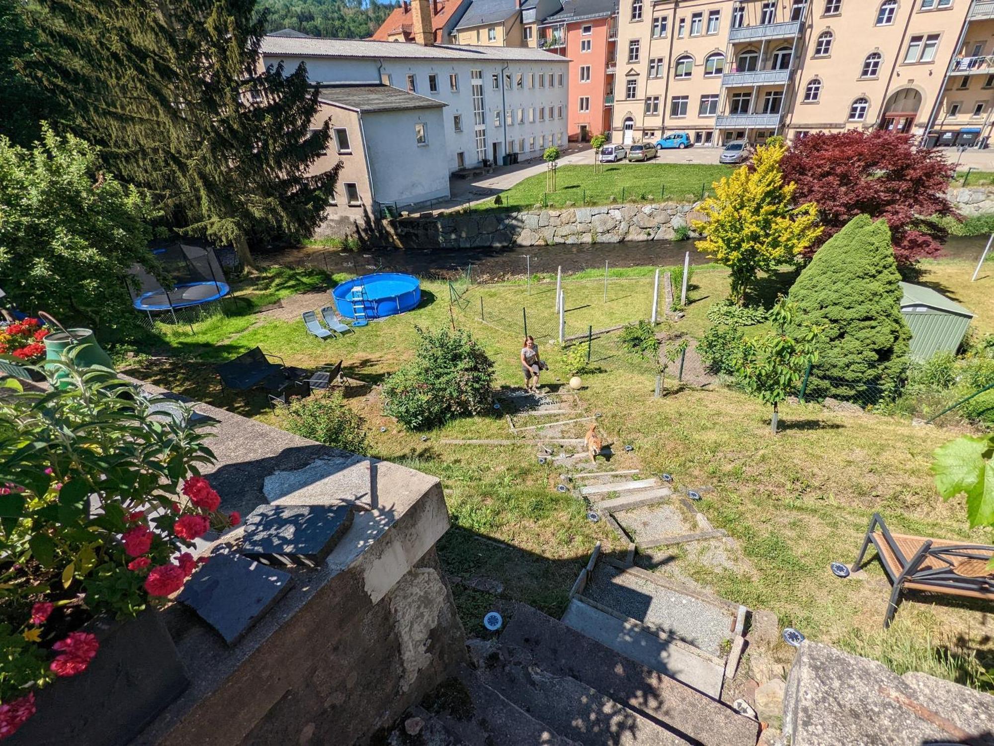Hw2B - Urlaubsmagie - Wohlfuehlwohnung Mit Balkon, Pool, Sauna & Terrasse Sebnitz Eksteriør billede