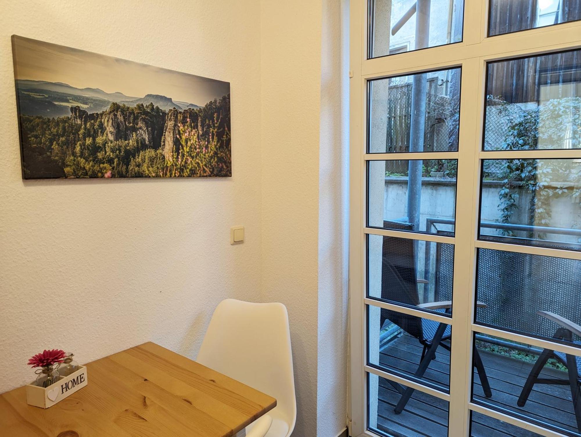 Hw2B - Urlaubsmagie - Wohlfuehlwohnung Mit Balkon, Pool, Sauna & Terrasse Sebnitz Eksteriør billede