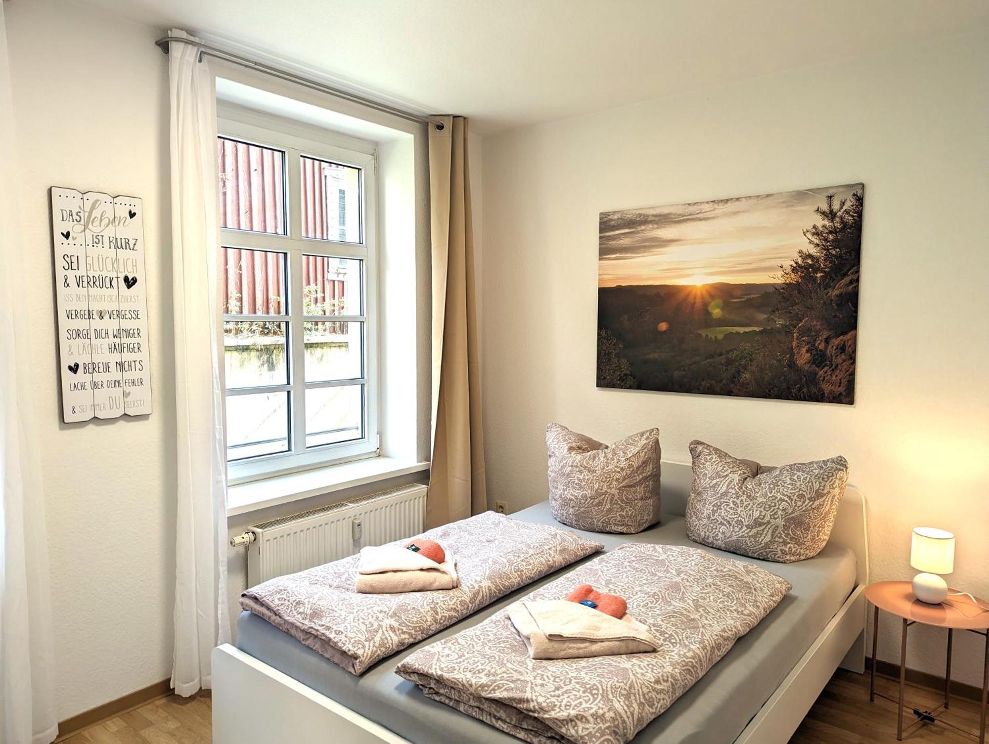 Hw2B - Urlaubsmagie - Wohlfuehlwohnung Mit Balkon, Pool, Sauna & Terrasse Sebnitz Eksteriør billede