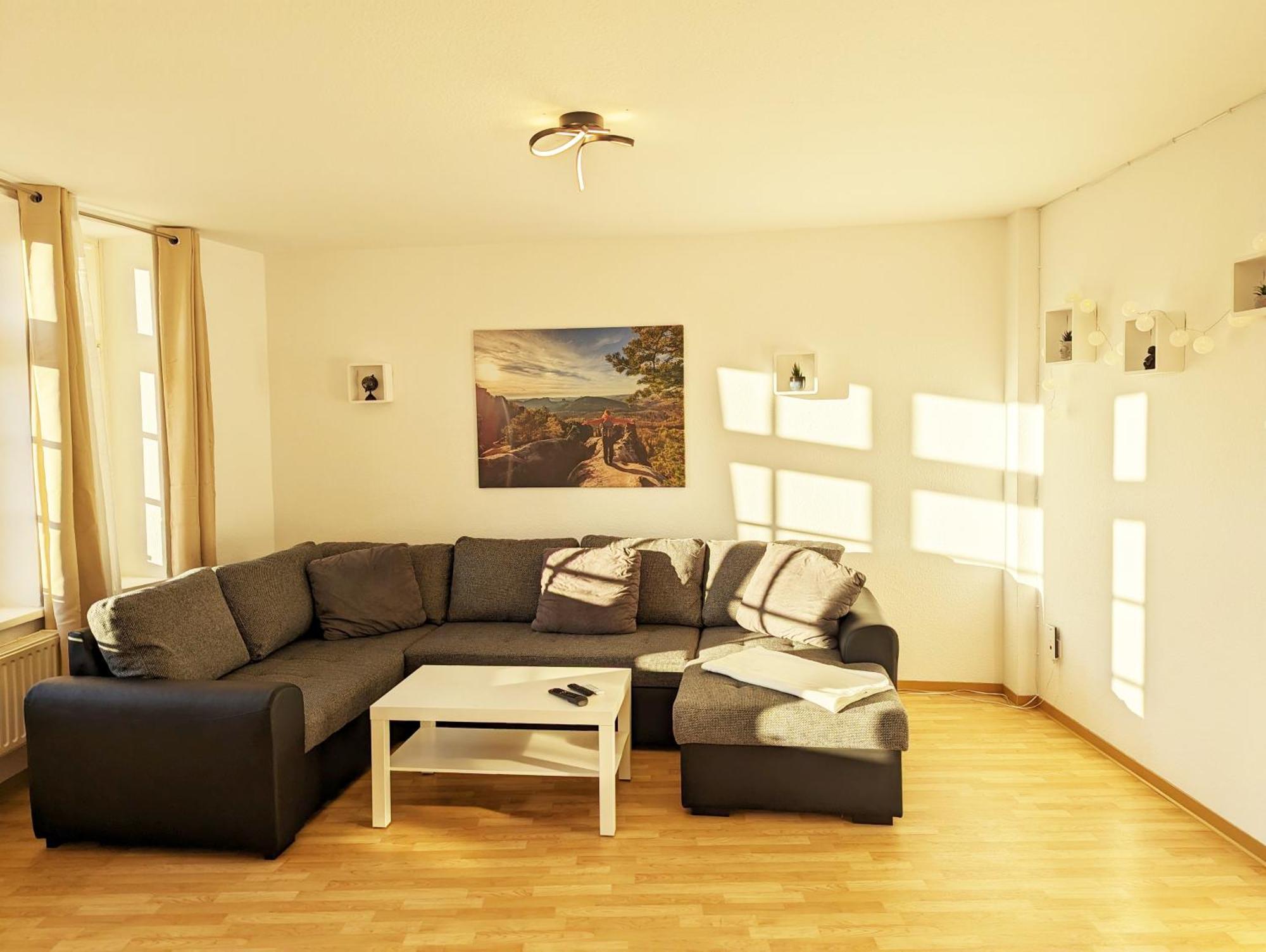 Hw2B - Urlaubsmagie - Wohlfuehlwohnung Mit Balkon, Pool, Sauna & Terrasse Sebnitz Eksteriør billede